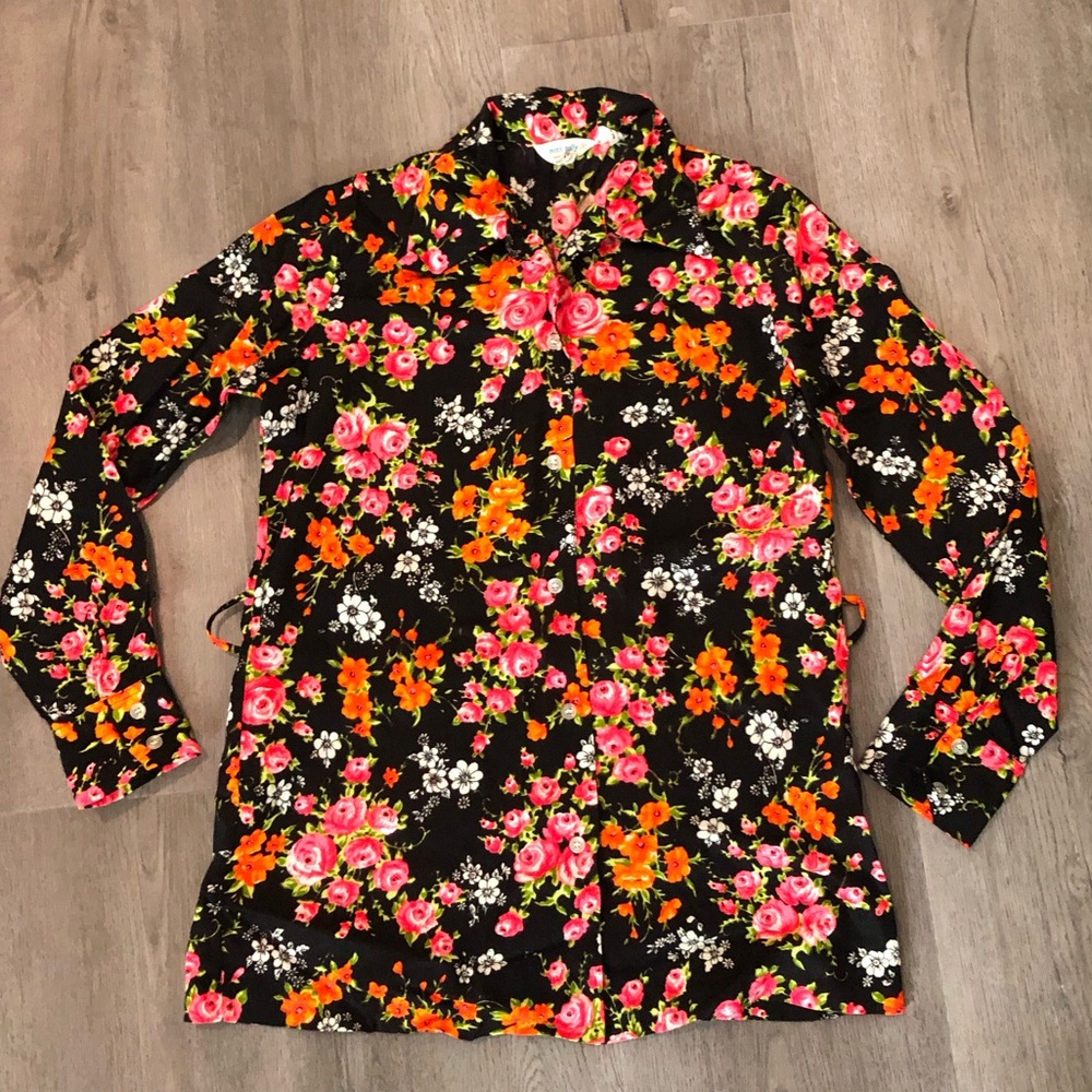 Vintage 70s Floral Shirt